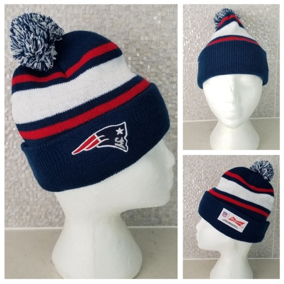 New England Patriots - Budweiser Other - NWOT New England Patriots Winter Toque Beanie Hat Budweiser Promo NFL